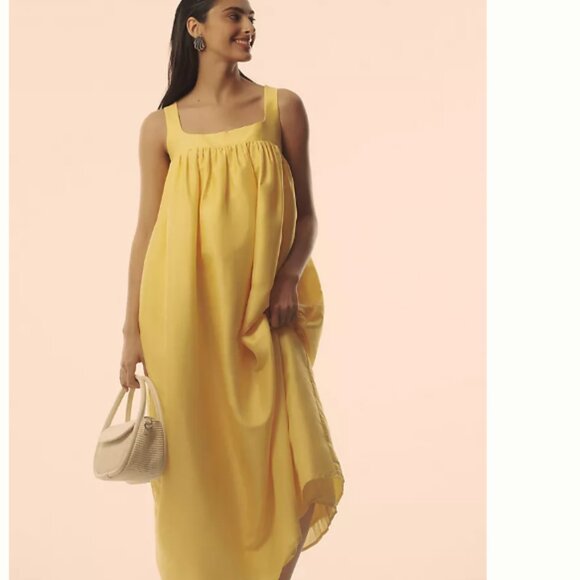 Brand New Pinnacle by Shruti Sancheti Square-Neck Babydoll Maxi Dress - Picture 9 of 9